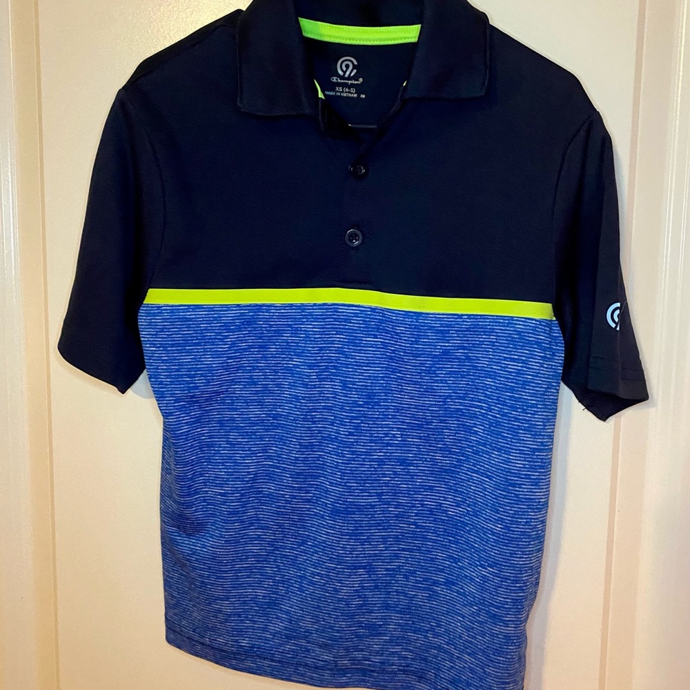Boys C9 Champion Boys Polo Shirt Size XS 4/5